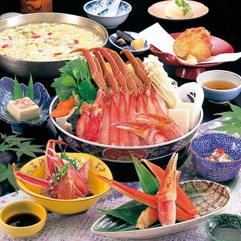[Total 9 dishes] Crab shabu course “Nanakamado” 10,450 yen