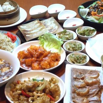 【宴会】2小时无限畅饮！！北京烤鸭和红雪蟹球套餐11道菜品5,000日元