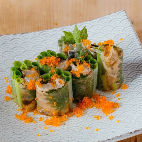 복어 회와 매실 다시마의 생춘 감기