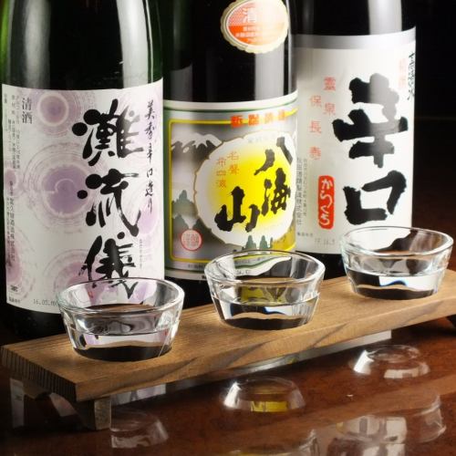 ◆ Various sake and shochu!
