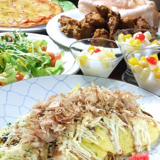 《いちょう》2.5時間飲み放題付　全7品コース　4950円→4500円