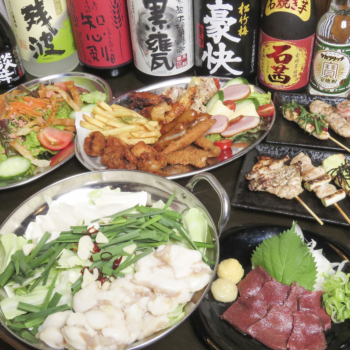 焼き鳥の名店★備長炭火焼き鳥を生ビールでグイッと！飲み放題◎