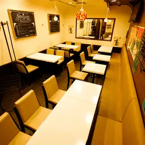 We also have a private-room-style area that can accommodate 15-20 people.