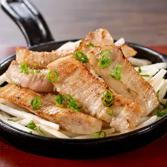 Delicious Salted Pork Belly Grill