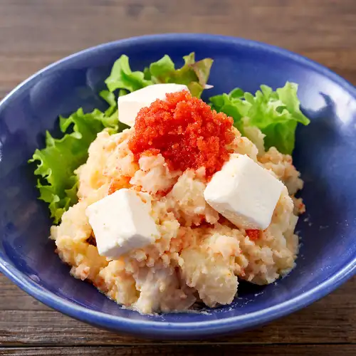 Mentaiko Cheese Potato Salad