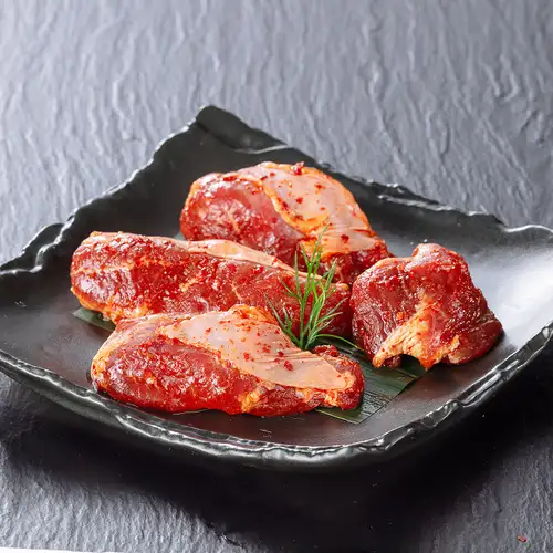 <Toppings> Pork skirt steak, pork tongue