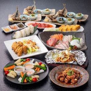 10月～『鼓-つづみ-』（アルコール飲放5,800円/ソフトドリンク飲放5,400円）