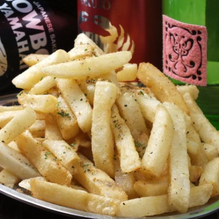 Large potato fries