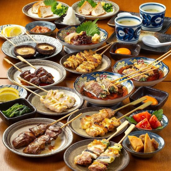 國產雞×每日手工×40年陳年醬汁×備長炭=極致烤雞肉串店