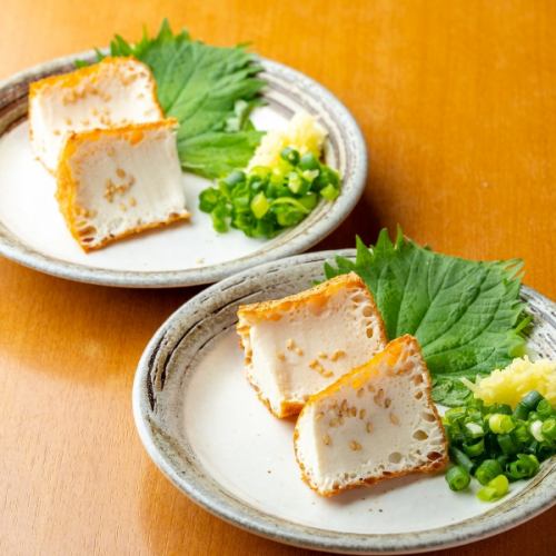 揚げたて　厚揚げ