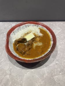 Domestic beef tongue mini curry