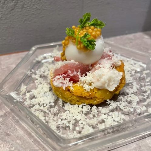 ブルーチーズ香る焼きポテトサラダ(一人前)