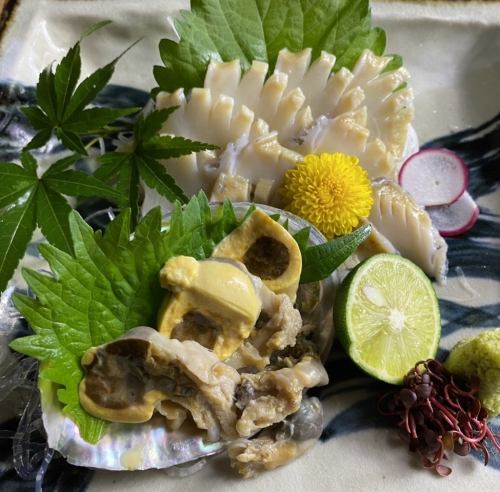 [Specialty] Abalone sashimi