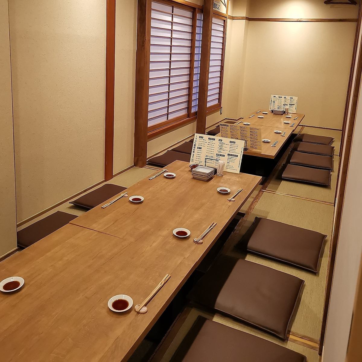 Private rooms can accommodate 2 to 22 people ♪