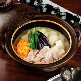 無垢根土鍋ランチ＜昼＞
