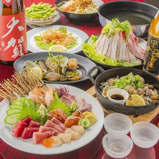 September onwards: [All-you-can-drink 90/120 minutes] [7000 yen/7500 yen course] Yabure Course "Matsu" *Reservations required