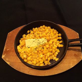 Grilled Corn Butter / Grilled Long Potato with Soy Sauce