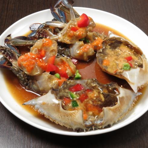 Authentic ganjang gejang made with blue crabs shipped directly from Korea!
