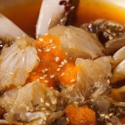 Direct delivery! Our No. 1 Soybean Paste Jellyfish! Made with the freshest female crabs delivered directly from Korea.