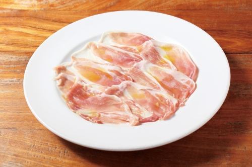 Italian raw ham