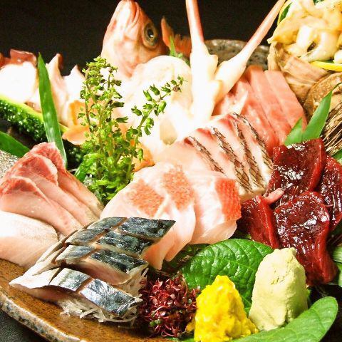 『刺身を食べずに何を食う！』と親方が腕をふるう逸品アリ♪