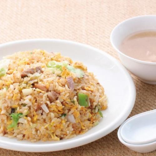 Fried rice (with soup)