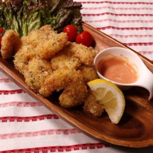 Cajun popcorn shrimp