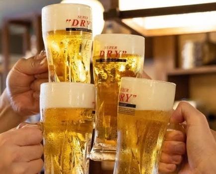 気入No.2の食べ飲み放題「生ビール付き」【串かつと焼き鳥】4000円→2508円