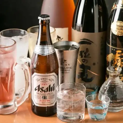 【飲み放題】コース料金＋1500円(税込)でこだわりのお酒を満喫♪