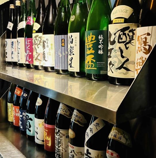 日本酒/日本酒飲み放題/日本酒専門店/珍味/居酒屋/池袋/東口/駅近/女子会
