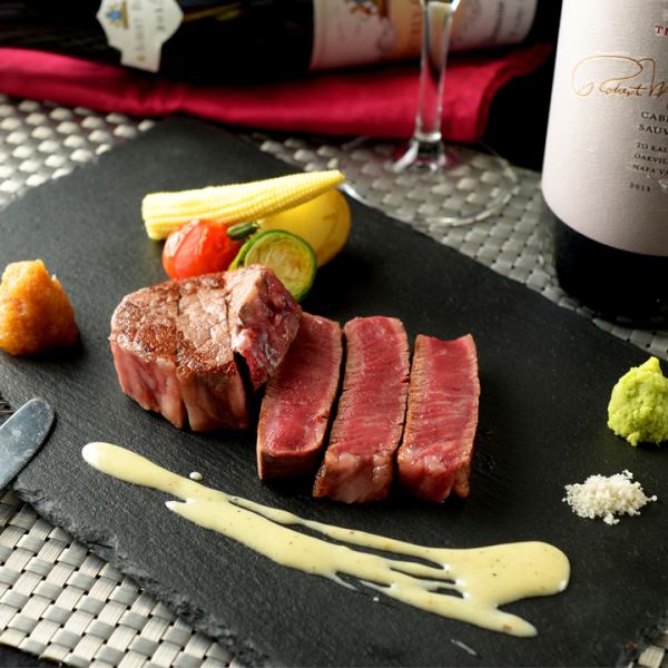 Authentic steak is delicious◆This is Tetsujin's specialty menu that is juicy.