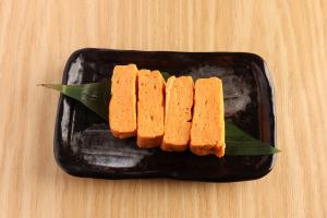 赤採卵の出汁巻き