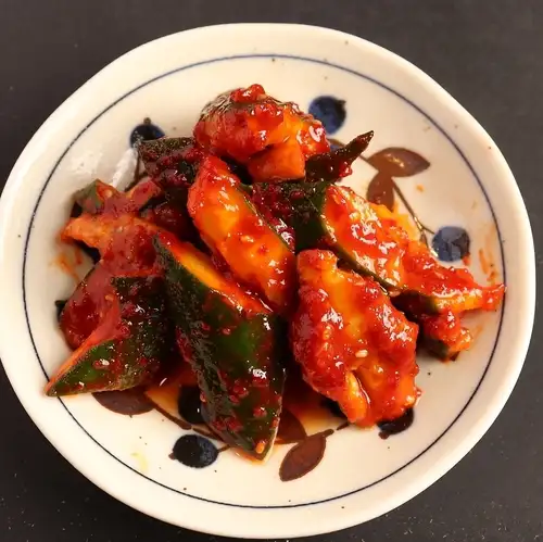 生油泡菜