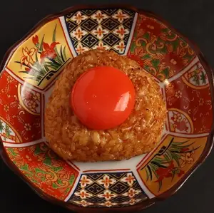 月見焼きおにぎり