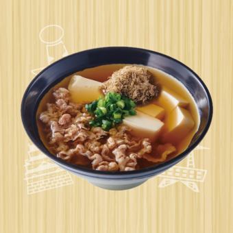 肉吸い　豆腐入り