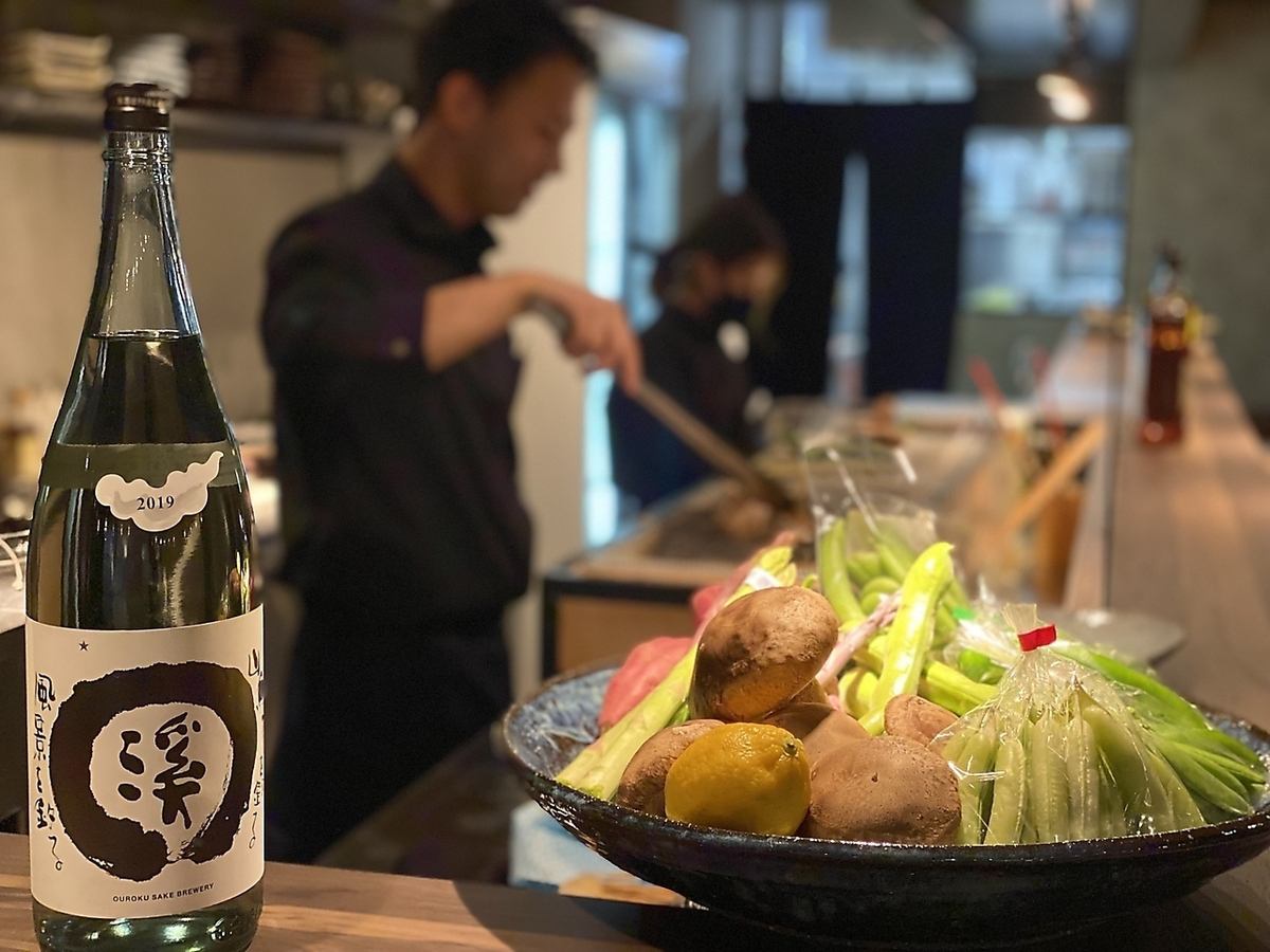 四季を楽しむ旬の食材と美味しいお酒を楽しめるお店！新たな日本酒との出会いも