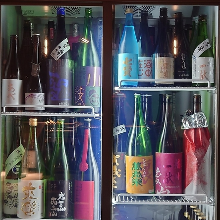 お料理に合うお酒を多数ご用意！日本酒は約50種以上！！