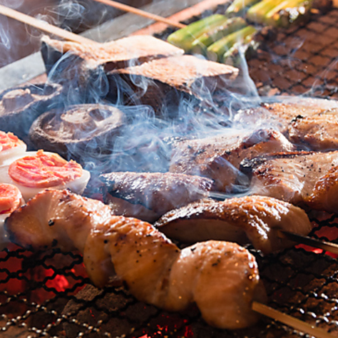 ！高火力と遠赤外線で焼き上げられた食材は絶品です！