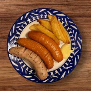 3種ソーセージの盛り合わせ