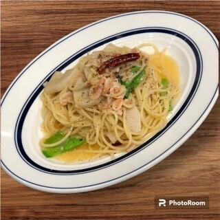 季節のペペロンチーノ
