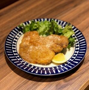 Milanese-style pork shoulder cutlet