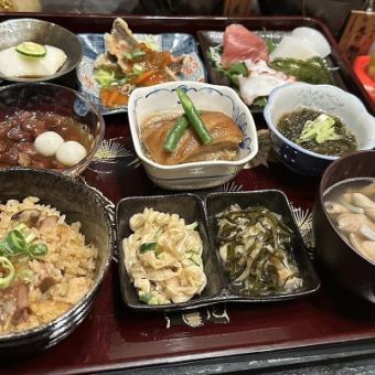 【島唄ライブ付き】やーにんじゅ御膳コース◎2500円(税込)