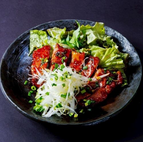 甲州地鶏の甘酢餡