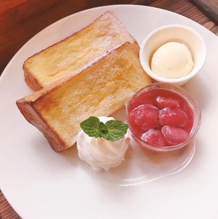 宫崎草莓法式吐司