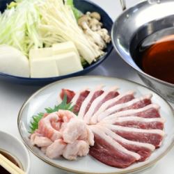 河内鴨の鴨しゃぶ鍋