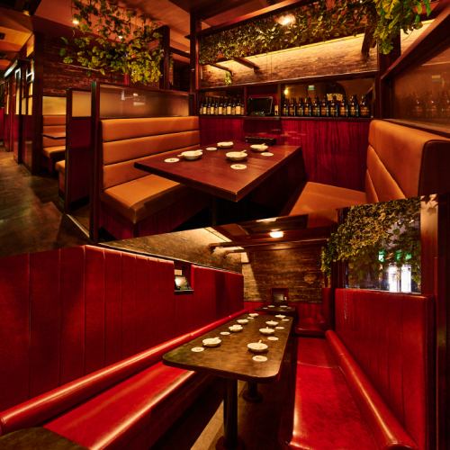 ■多数完備の団体席で宴会