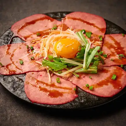 【3H飲み放題】厳選和牛肉寿司と牛タン刺し『3500コース』全7品/4500円⇒3500円