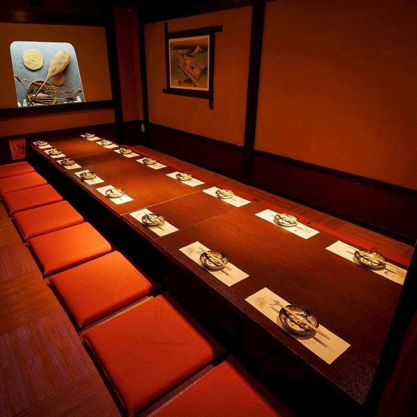木の温もりが溢れる店内は2名様~大小様々なタイプの個室席をご用意しております♪個室空間は、藤沢での接待や忘年会、歓迎会や送別会など各種宴会を演出致します♪個室空間はお子様連れでも安心の広々とした個室空間となっております♪合コンや街コンの相談も◎個室居酒屋!