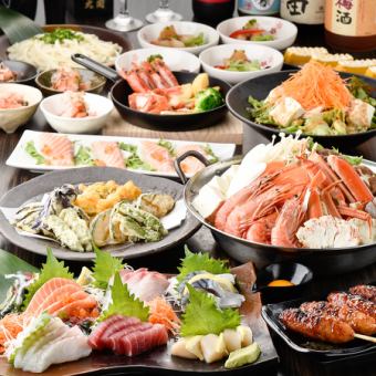 [7 · 8 월 【극】 코스 11 종 개인 실 + 생맥주 포함한 200 종 슈퍼 2.5H 음료 뷔페 포함 【6890⇒5890 엔 (세금 별도)】 냄비 있습니다