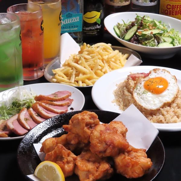 ゆっくりお酒とかっちゃんを楽しんでほしいから…【激アツ★3H飲み放題2180円】